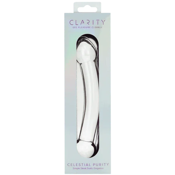 Glass Dildo - Celestial Purity - Take A Peek
