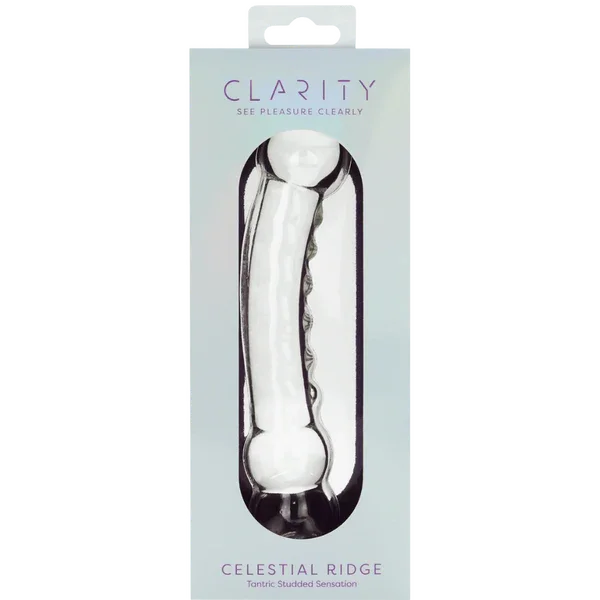 Glass Dildo - Celestial Ridge - Take A Peek