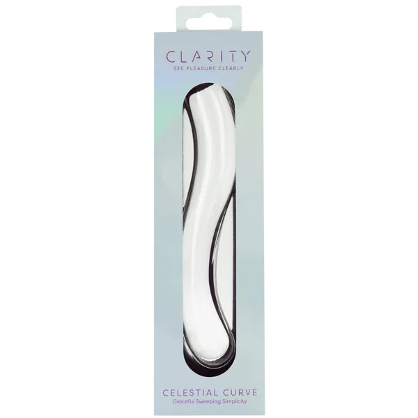 Glass Dildo - Celestial Curve - Take A Peek