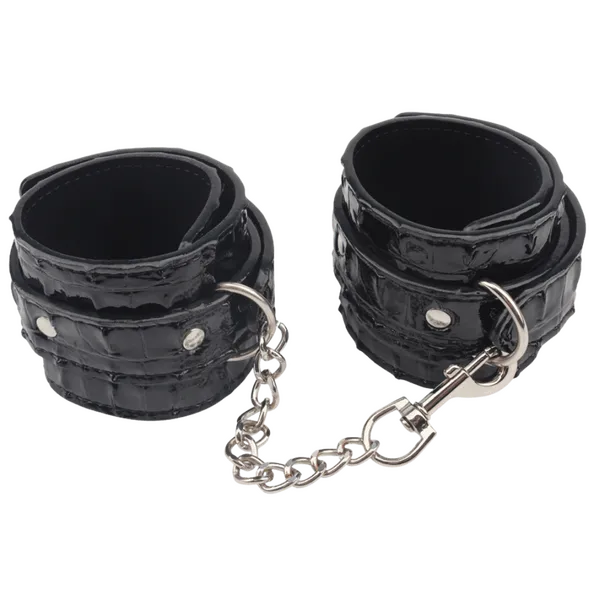 Surrender Ankle Restraints (Black) - Take A Peek