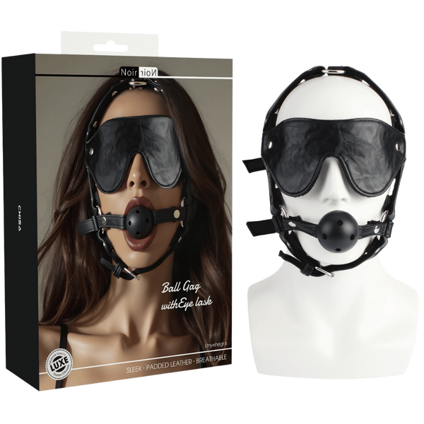 Ball Gag with Eye Mask-CN-738904232