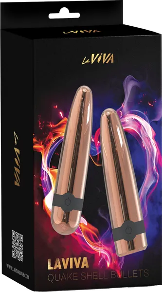 Quake Shell Bullets (Rose Gold) - Take A Peek