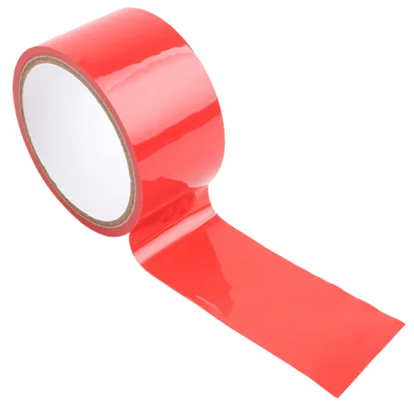 Bind Me Bondage Tape (Red)-CN-887430925