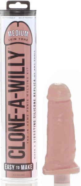 Clone-A-Willy Vibrator (Medium Skin Tone)-EL-CW-MD