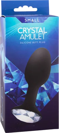 Crystal Amulet Silicone Buttplug - Small - Take A Peek