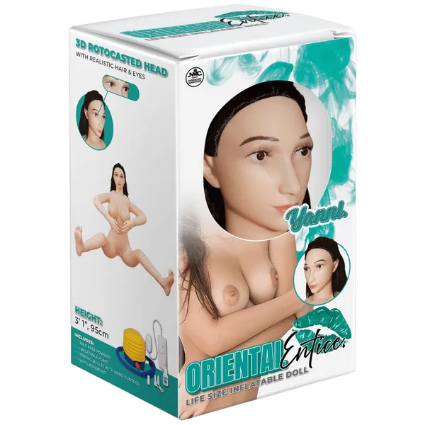 Yanni - Life Size Inflatable Doll - Take A Peek