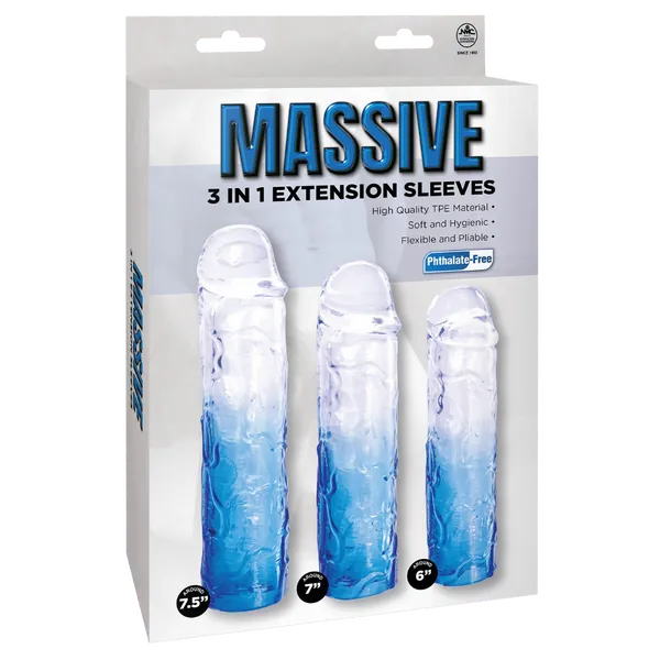 3 in 1 Extension Sleeve (Blue)-FKQ018A000-044