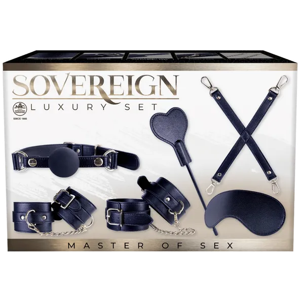 Sovereign Luxury Bondage Set (Black) - Take A Peek