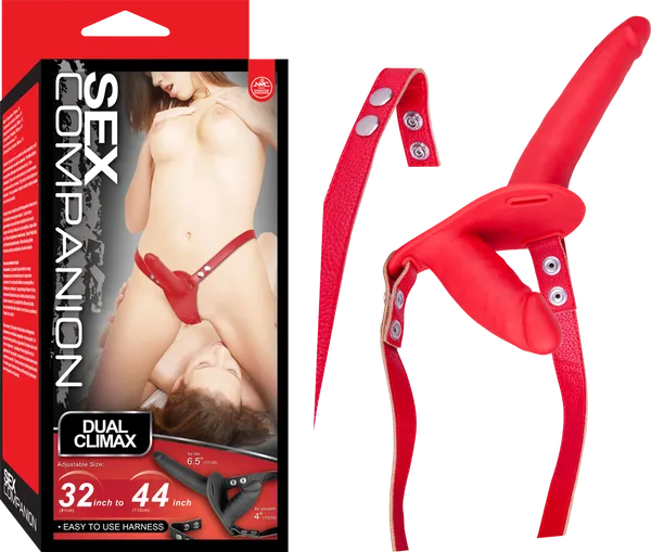Sex Companion Strap-on (Red) - Take A Peek