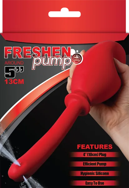 Freshen Pump Anal Douche (Red) - Take A Peek