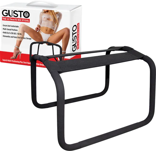 Gusto - The Ultimate Sex Stool (Black)-FNQ016A000-010