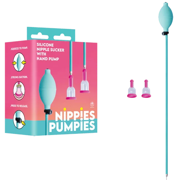 Nippies Pumpies - Silicone Nipple Sucker (Pink)-FNR061A000-027