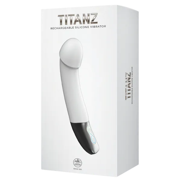Rechargeable Silicone Vibrator (White)-FPBR016A00-009