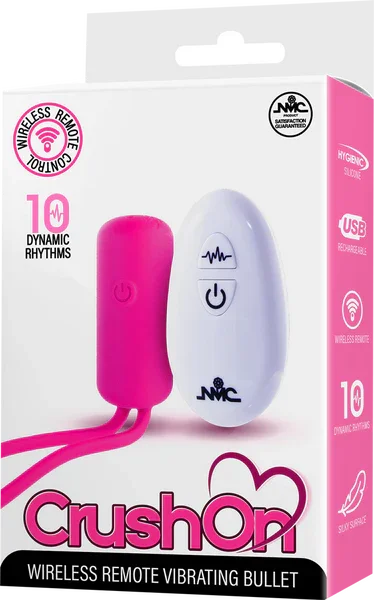 Wireless Remote Vibrating Bullet (Pink)-FVRQ005A00-027