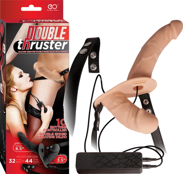 Double Thruster Strap-on (Flesh)-FVSG017A00-001