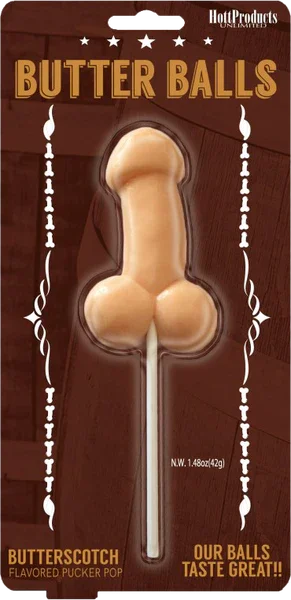Butterballs Butterscotch Pecker Pop-HP-3252