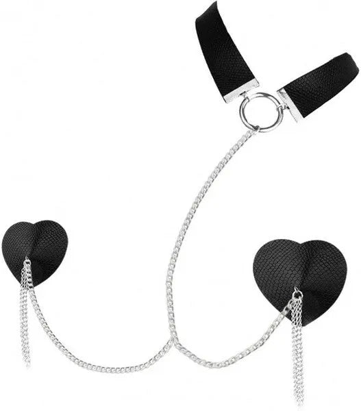 Dominatrix Nipplicious Pasties (Black)-HP-3461