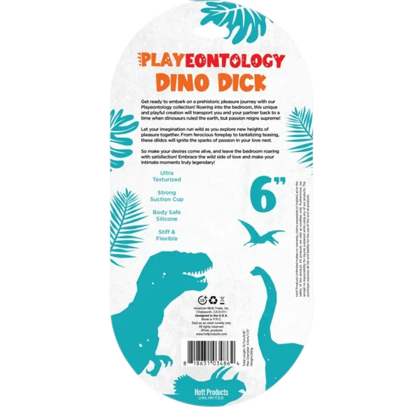 Dino Dick Dildo (Orange) - Take A Peek