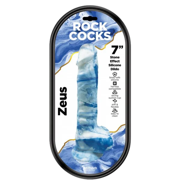 Zeus (7" Textured Dildo)-HP-3566