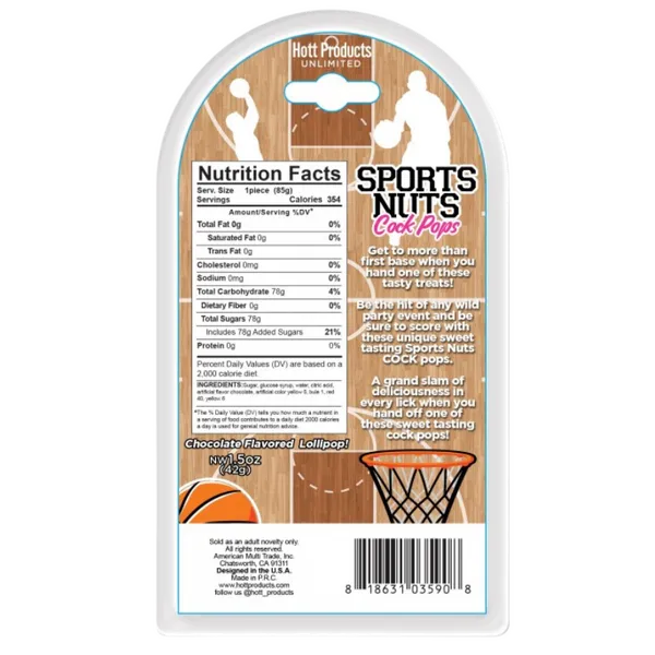Sports Nuts Cock Pop (Basketball) - Take A Peek