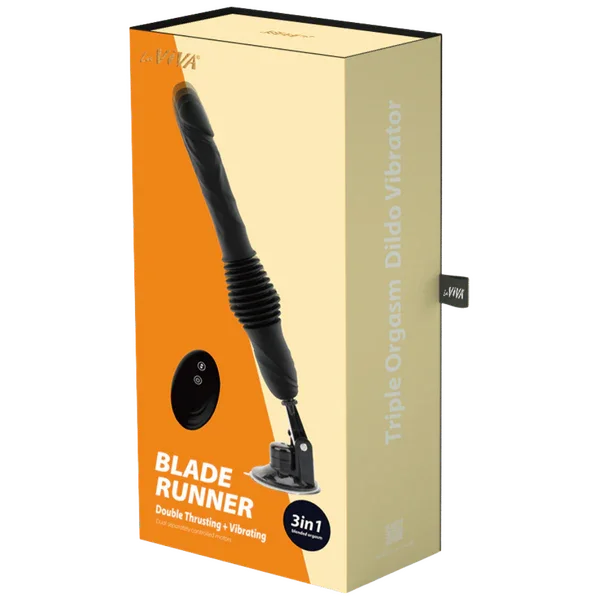 Blade Runner - Double Thrusting & Vibrating (Black)-LV-537513532