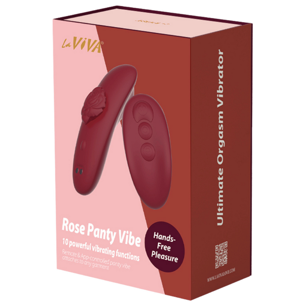 Rose Panty Vibe (Rose Red) - Take A Peek