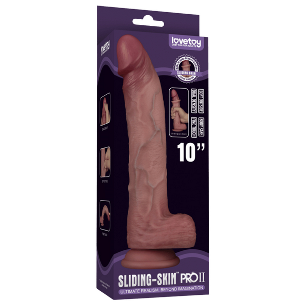 10'' Dual Layer Silicone Dong-LV417104