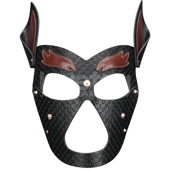 Howl Pup Mask (Black/Red)-LV766004