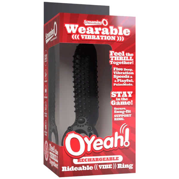 Rechargeable OYeah (Black)-ROYH-BL