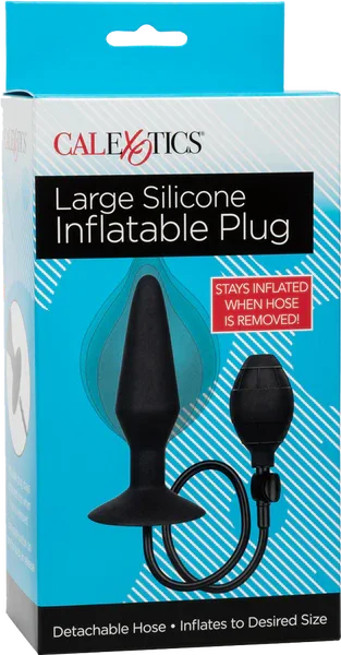 Large Silicone Inflatable Plug - Take A Peek