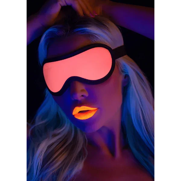 Glow Blindfold (Pink) - Take A Peek