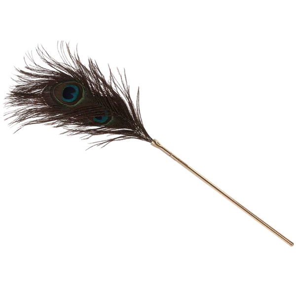 Peacock Tickler (Gold) - Take A Peek