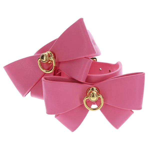 Wrist Cuffs (Pink) - Take A Peek