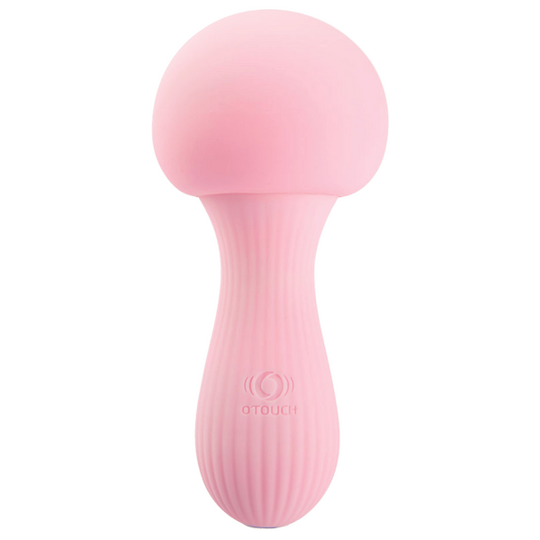 VIGOUR MUSHROOM - Rechargeable Vibrating Massager (Pink)-4897127060095
