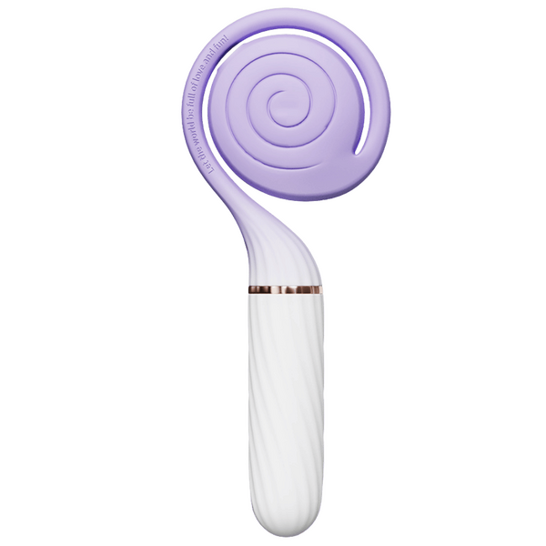 LOLLIPOP - Intelligent Suction & Pulsing Massager (Purple)-4897127060309
