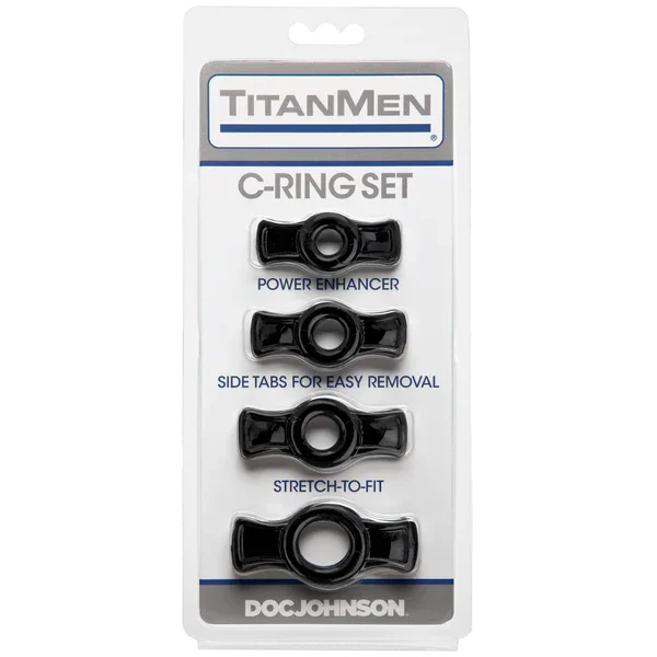 Cock Ring Set (Black)-3503-05-CD