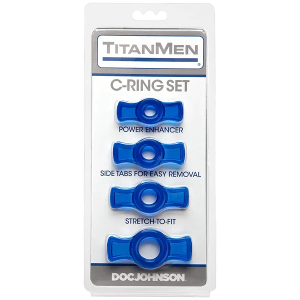 Cock Ring Set (Blue)-3503-06-CD