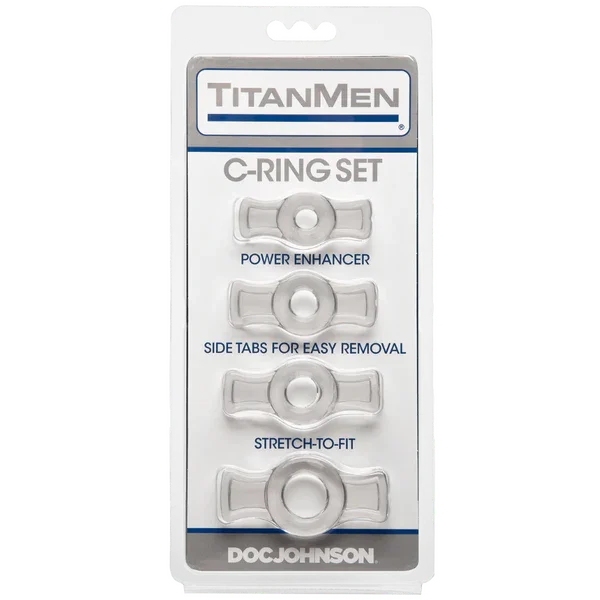 Cock Ring Set (Clear)-3503-07-CD