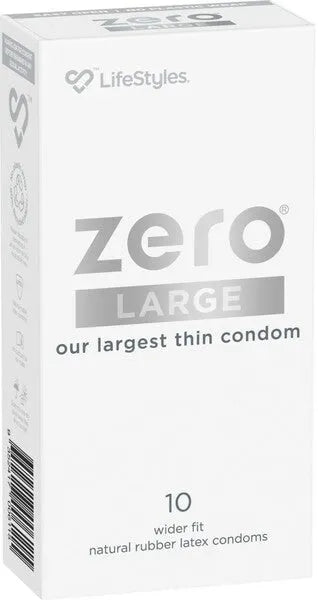 Zero Large 10s (Largest Thin Condom) - Take A Peek