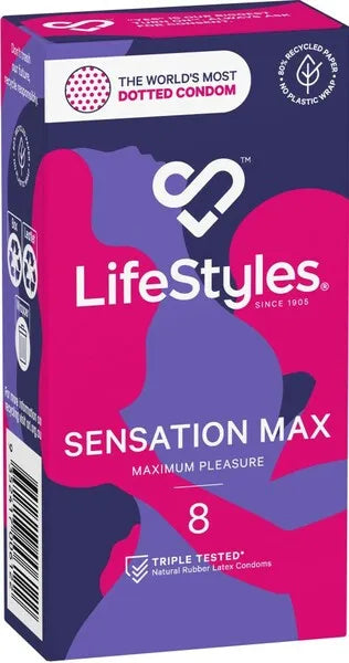 Sensation Max - Studded Texture 8s - Take A Peek