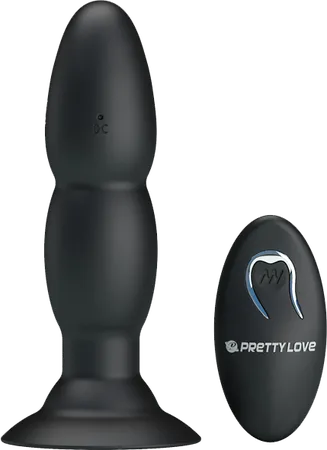 Beaded For Extra Pleasure Remote Butt Plug - Take A Peek