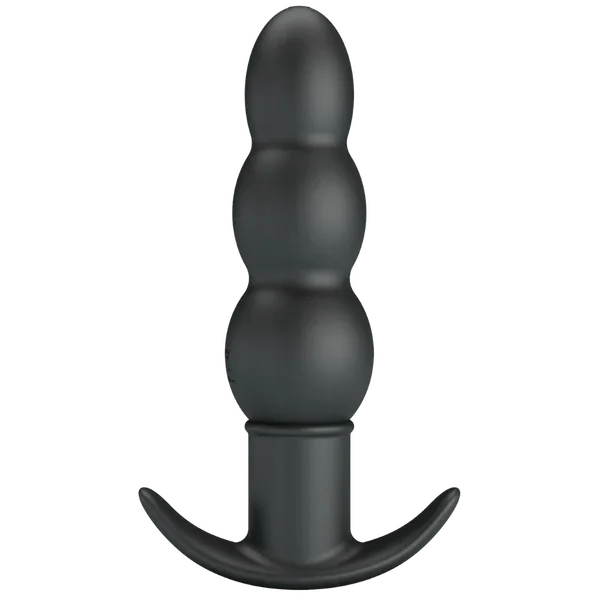 Silicone Butt Plug - Aeaeas (Black)-BI-040199