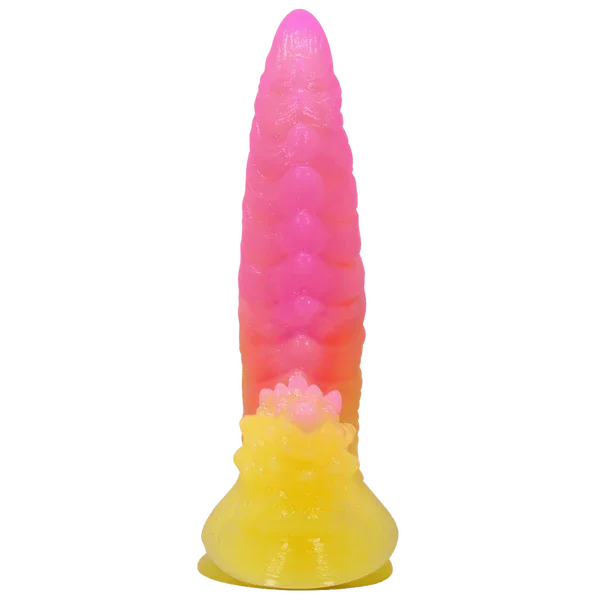 Flame Beast 8.8" (Pink/Yellow)-BW-008146