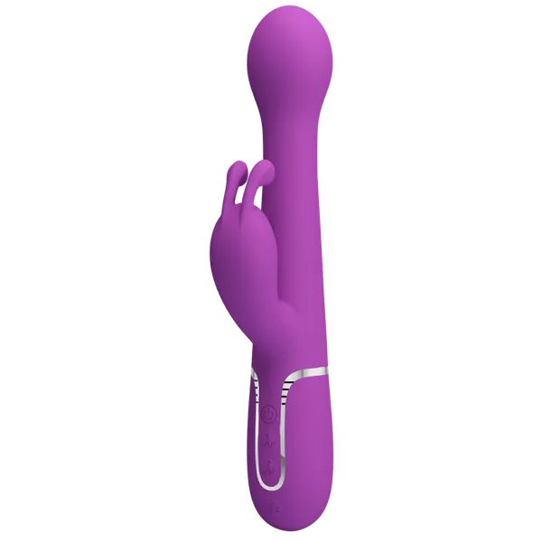 Dejon - 3in1 Multi-function Vibrator (Purple)-BW-500014-3