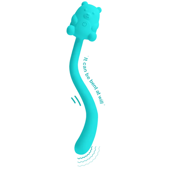 Cute Bear Flirting Stick (Blue) - Take A Peek