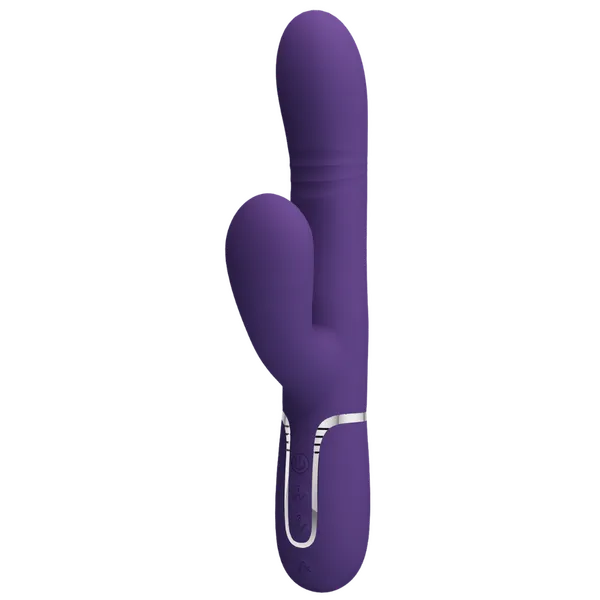 Mariana - 4in1 Multi-function Vibrator (Dark Purple) - Take A Peek