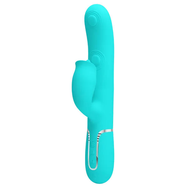 Gigi - 3in1 Multi-function Vibrator (Seafoam) - Take A Peek