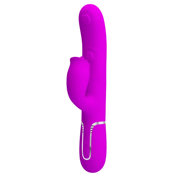 Gigi - 3in1 Multi-function Vibrator (Pink) - Take A Peek