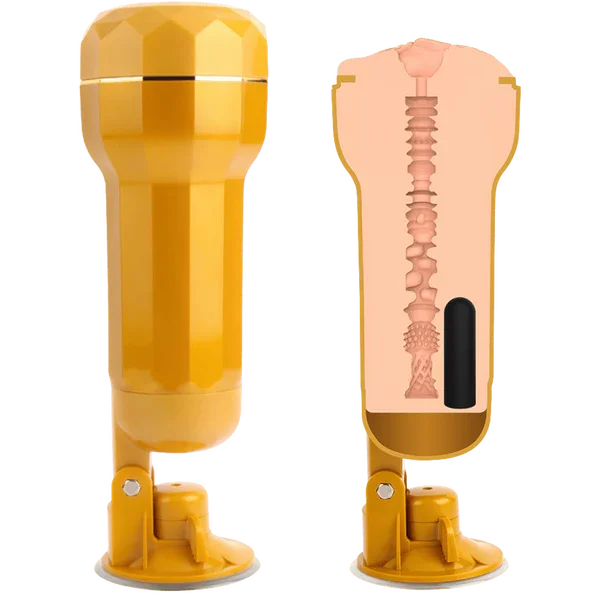 Lara Realistic Vagina Vibrating Cup - Take A Peek