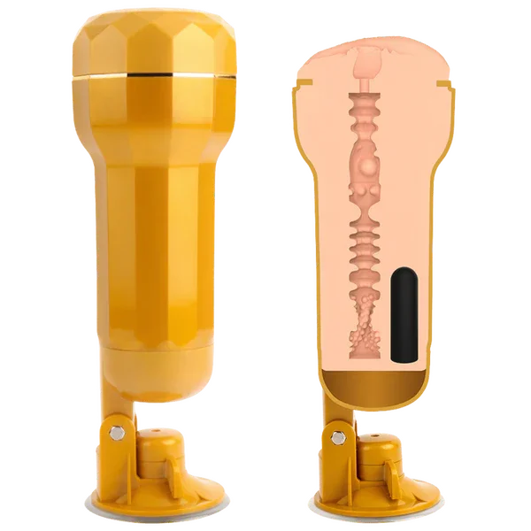 Abbie Realistic Vagina Vibrating Cup - Take A Peek